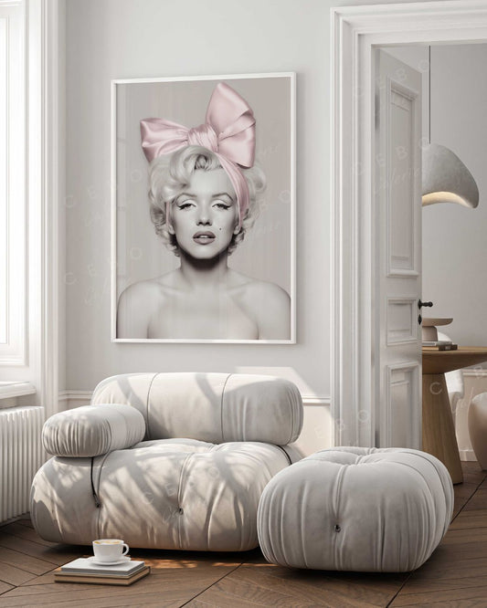 Rose Marilyn Poster