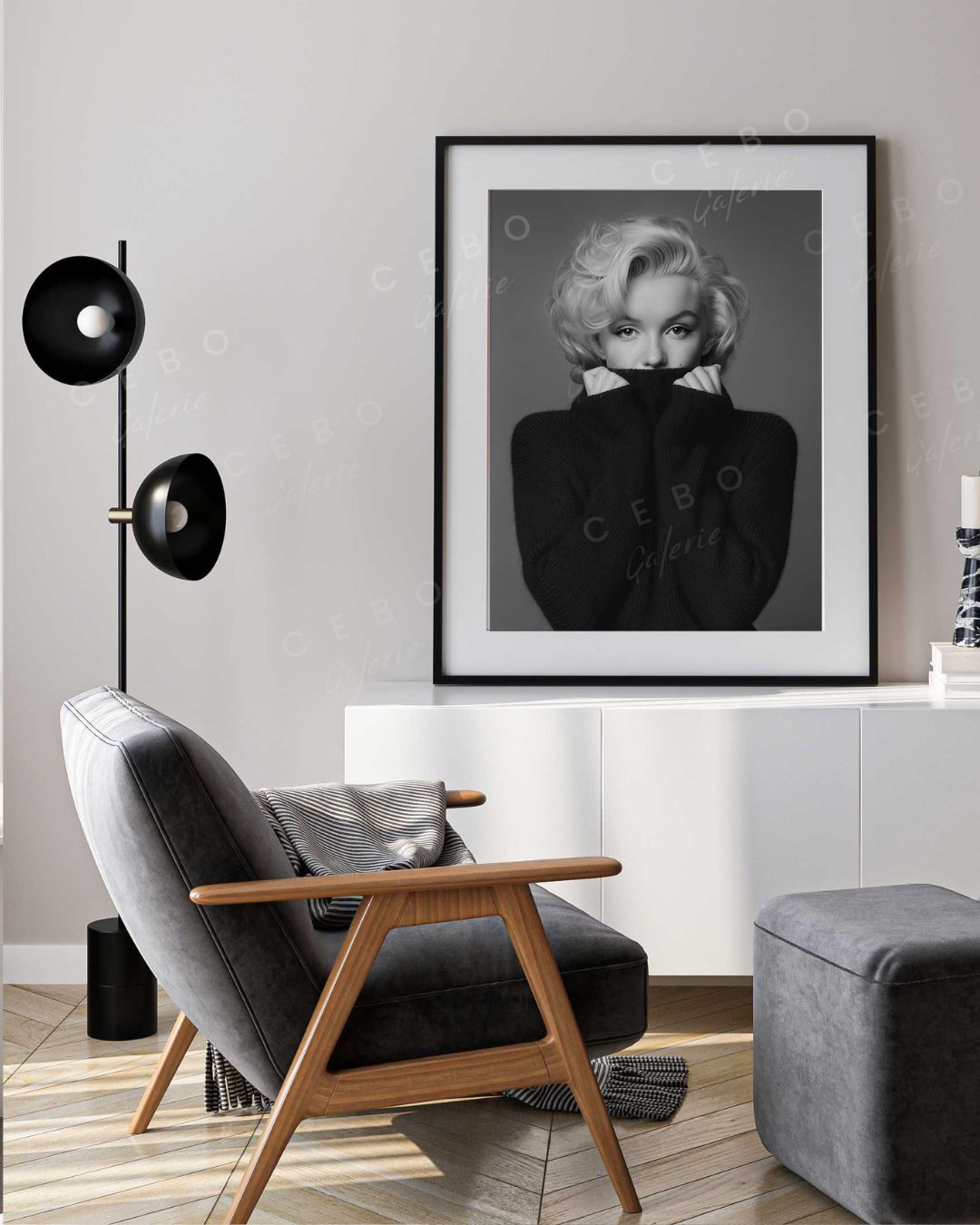 Geheimes Marilyn-Poster