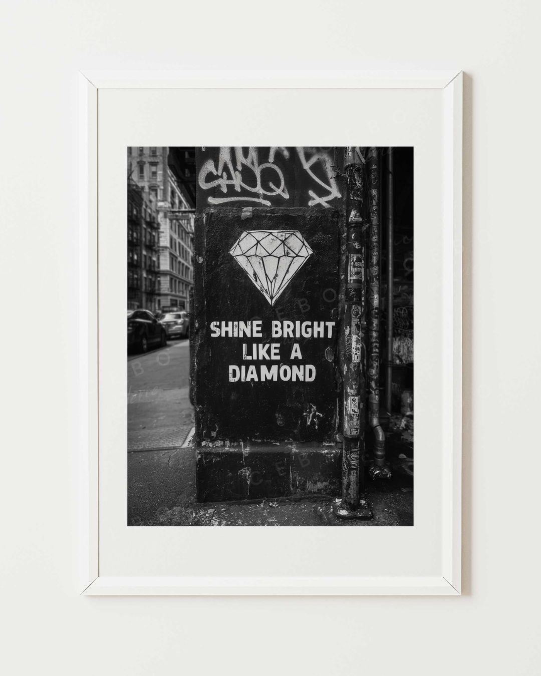 Affiche Shine Bright Like a Diamond
