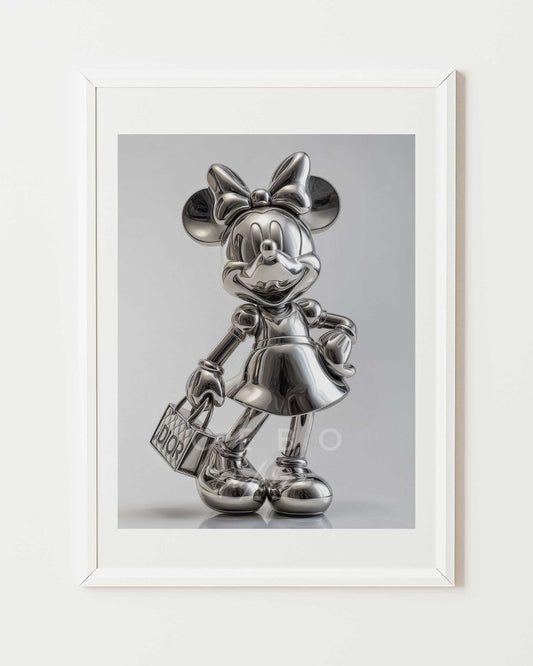 Silver Minnie Poster