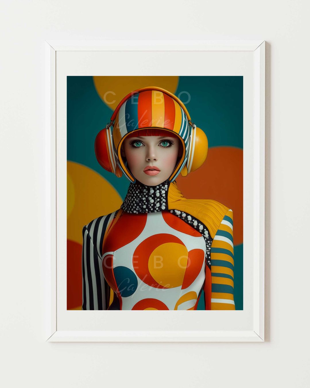 Affiche Sixties Futuriste