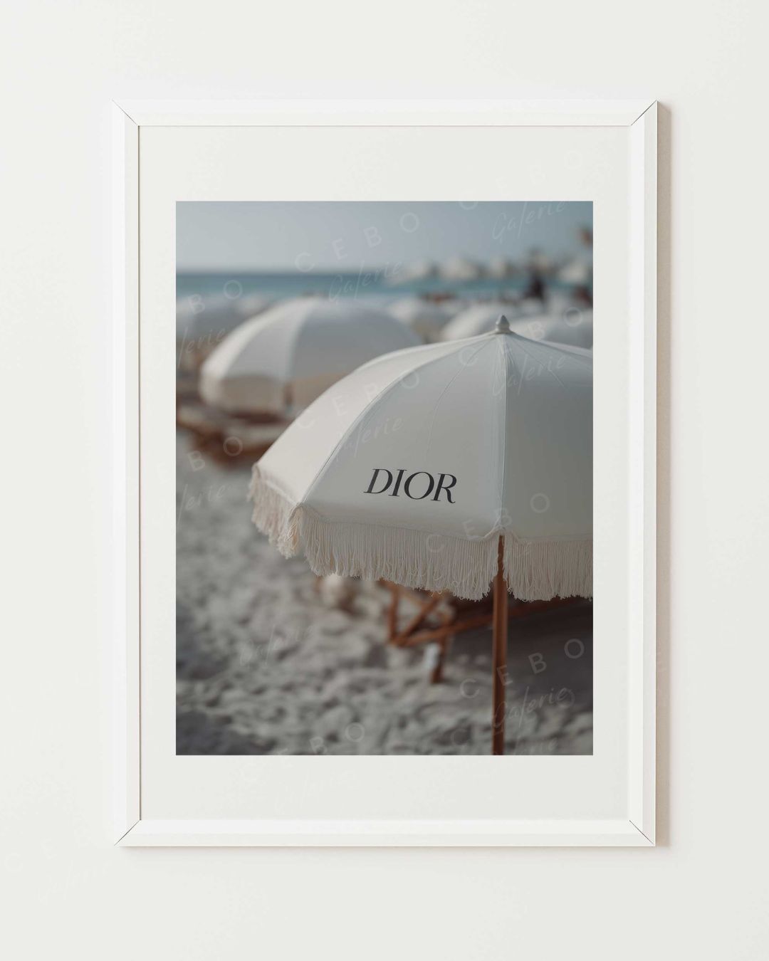 Plakat Soleil Blanc