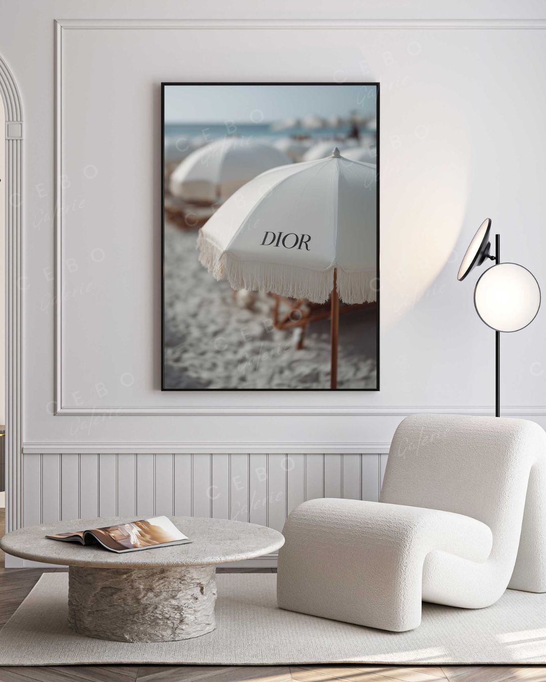 Plakat Soleil Blanc