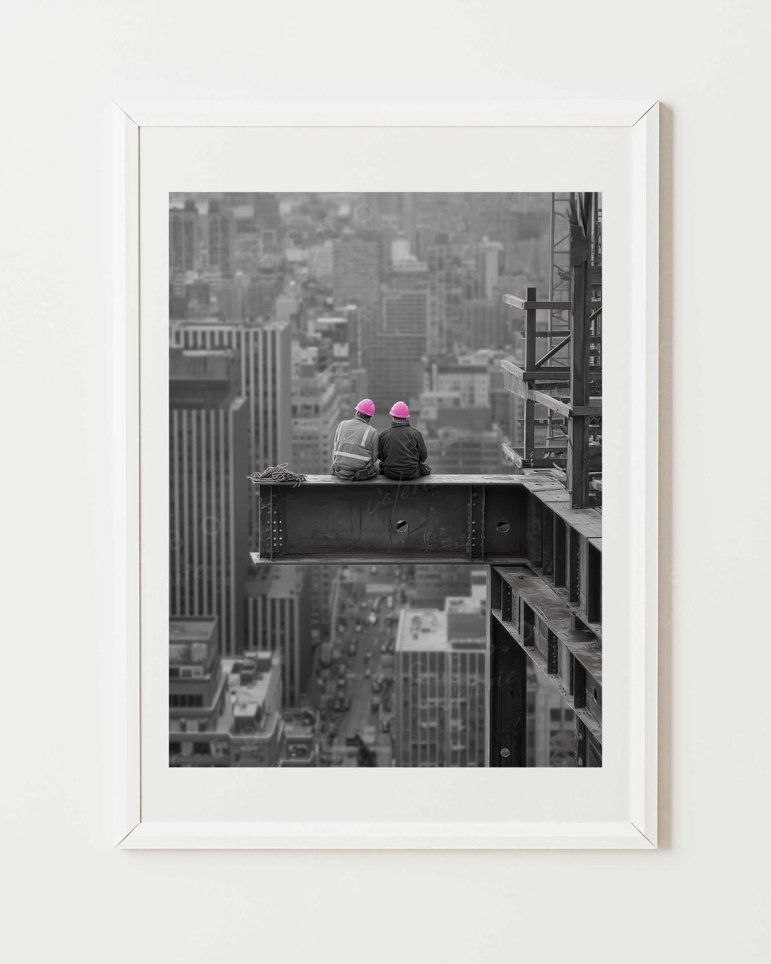 Affiche Steel et Pink