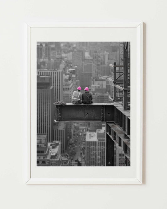 Affiche Steel et Pink