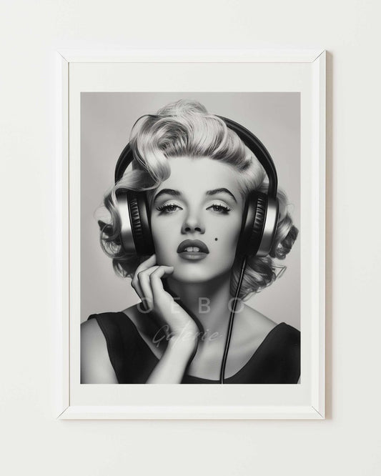 Marilyn Symphony Poster