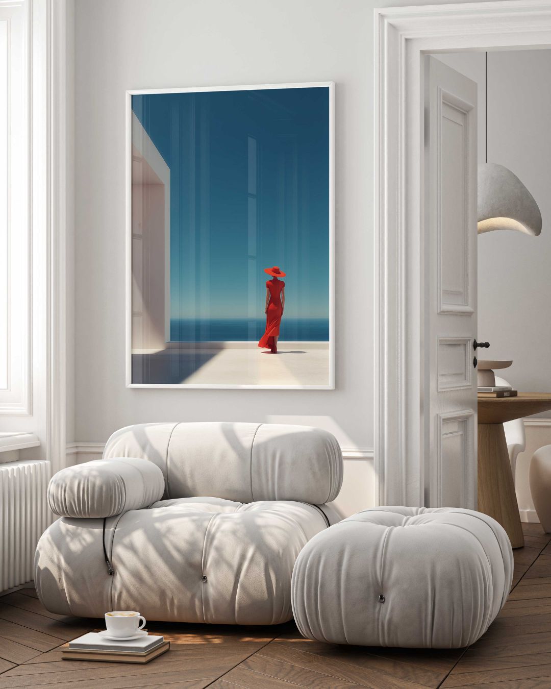 Affiche The Lady in Red