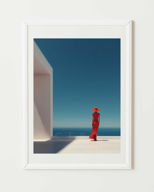 Affiche The Lady in Red