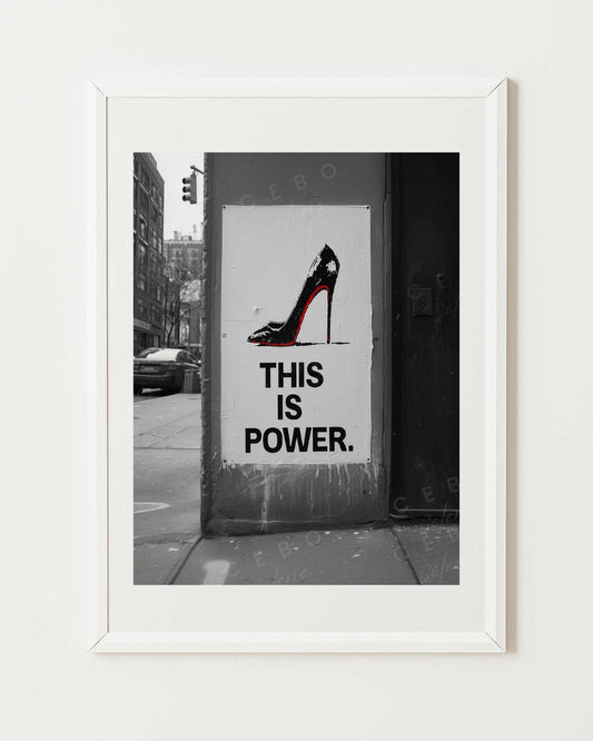 Affiche This is Power.