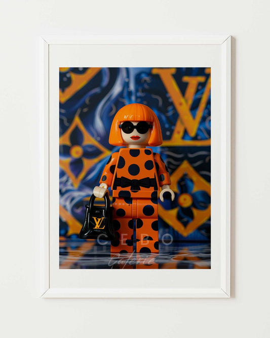 Kusama Lego Poster