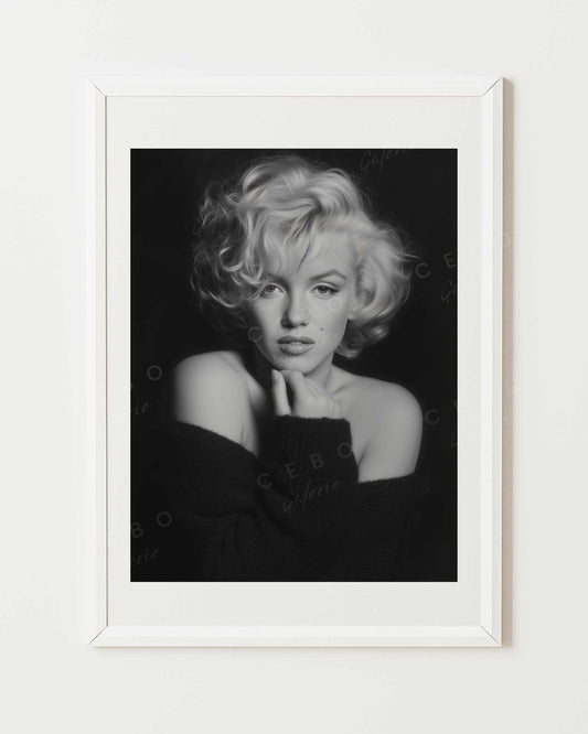 Marilyn's Gaze Poster