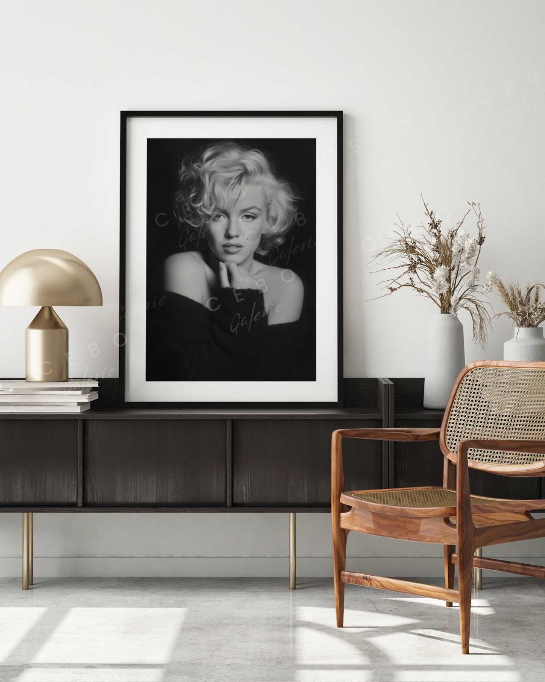 Marilyn's Gaze Poster