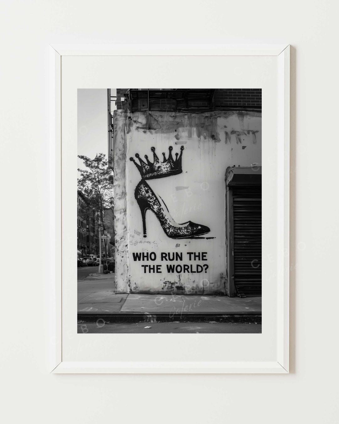 „Wer regiert die Welt?“-Poster?