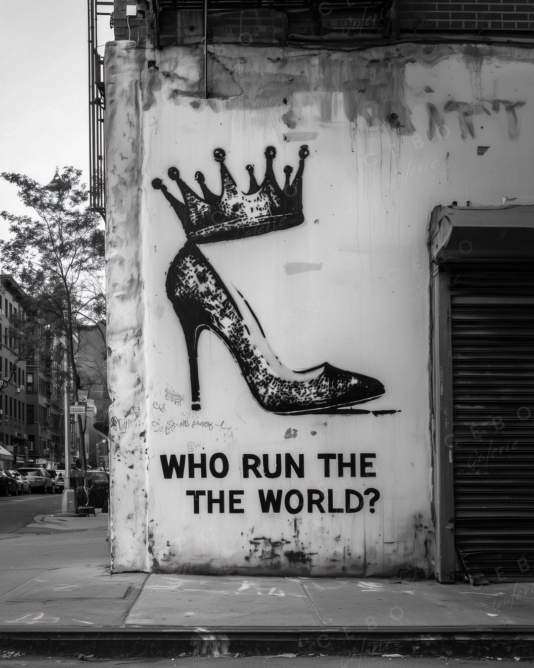 „Wer regiert die Welt?“-Poster?