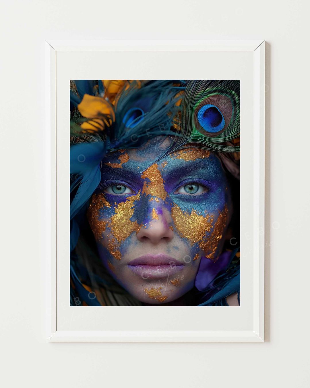 Affiche Regard Émeraude