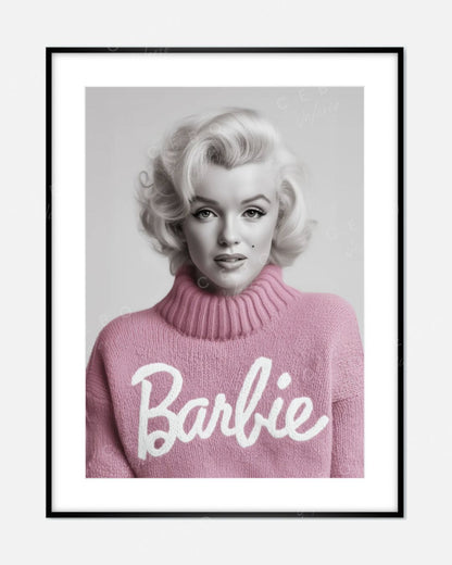 Cadre Barbie Marilyn