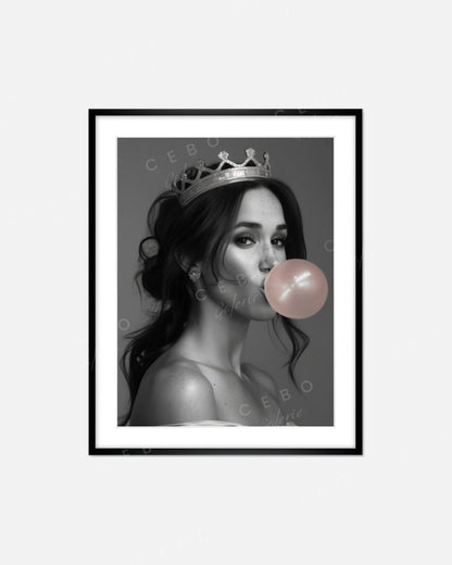 Cadre Bulles de Meghan