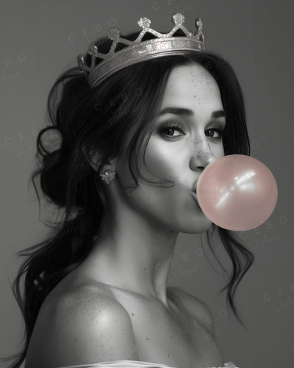 Cadre Bulles de Meghan