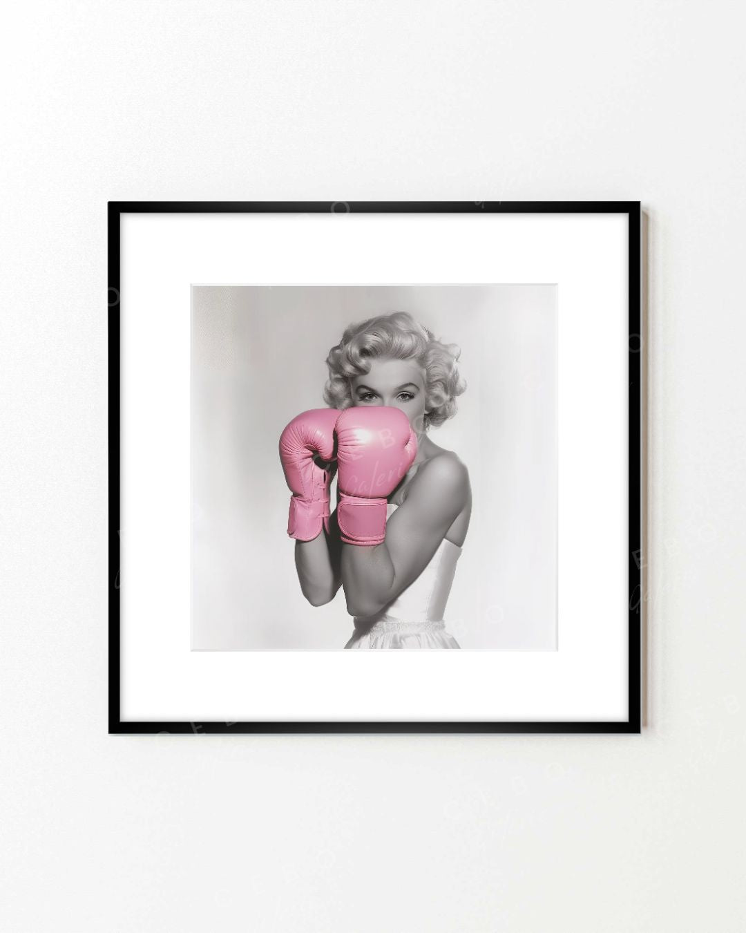 Cadre Combat de Marilyn