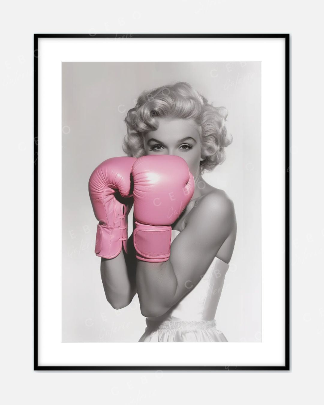 Cadre Combat de Marilyn