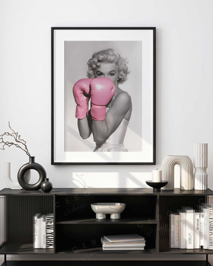 Cadre Combat de Marilyn