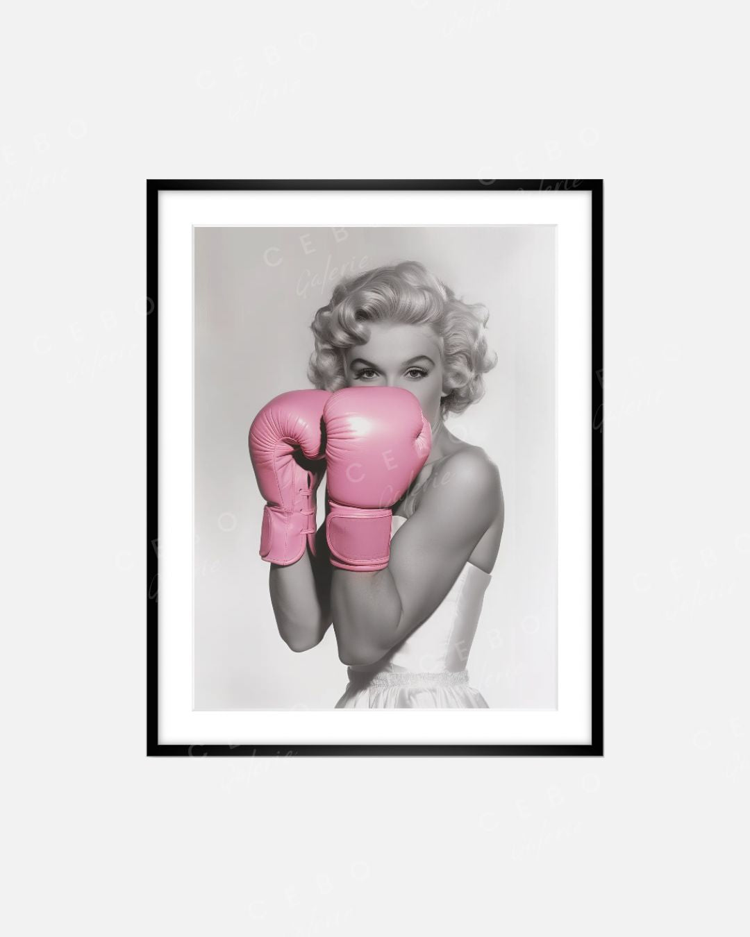 Cadre Combat de Marilyn