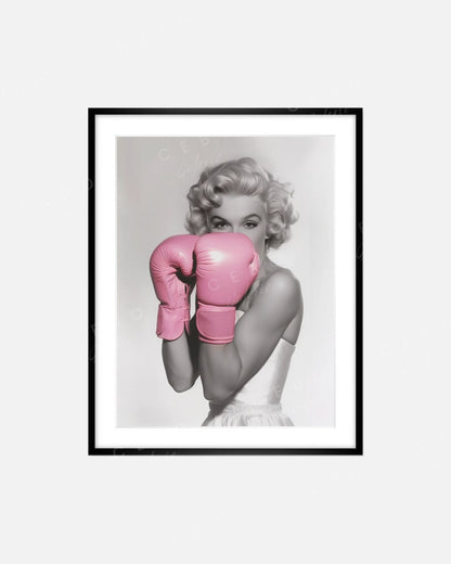 Cadre Combat de Marilyn