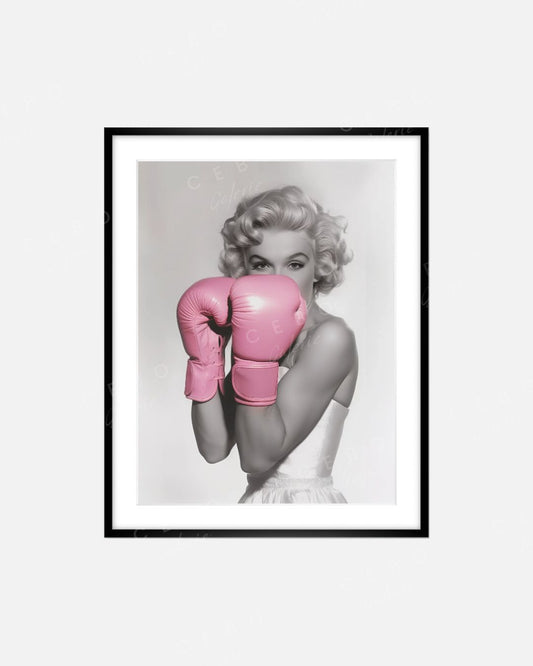 Cadre Combat de Marilyn