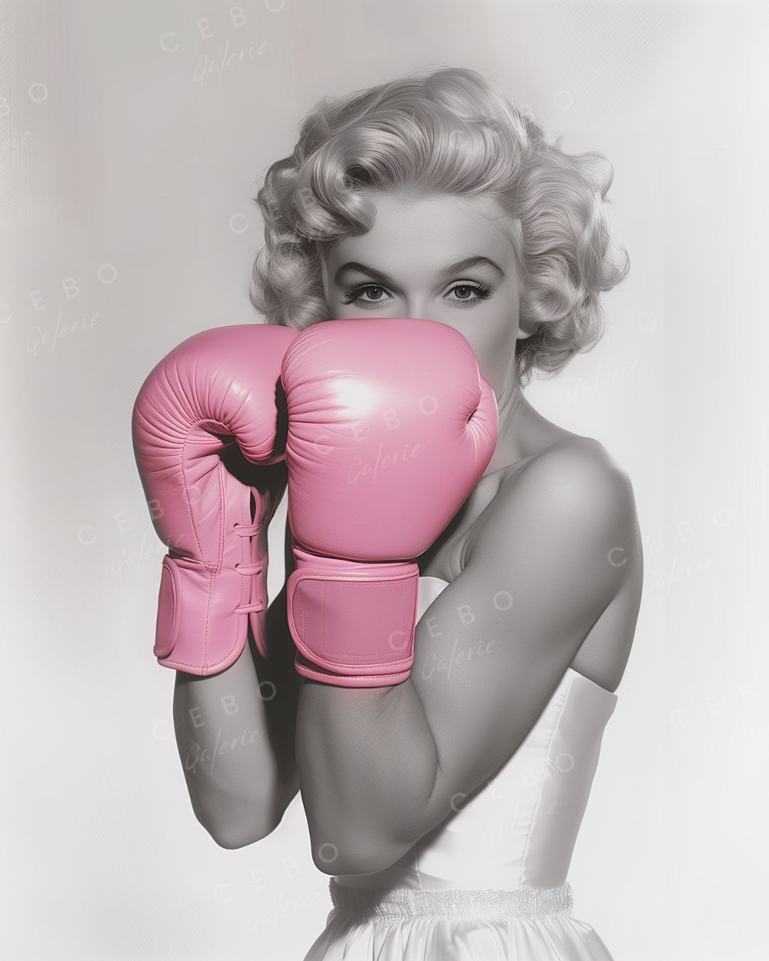 Cadre Combat de Marilyn