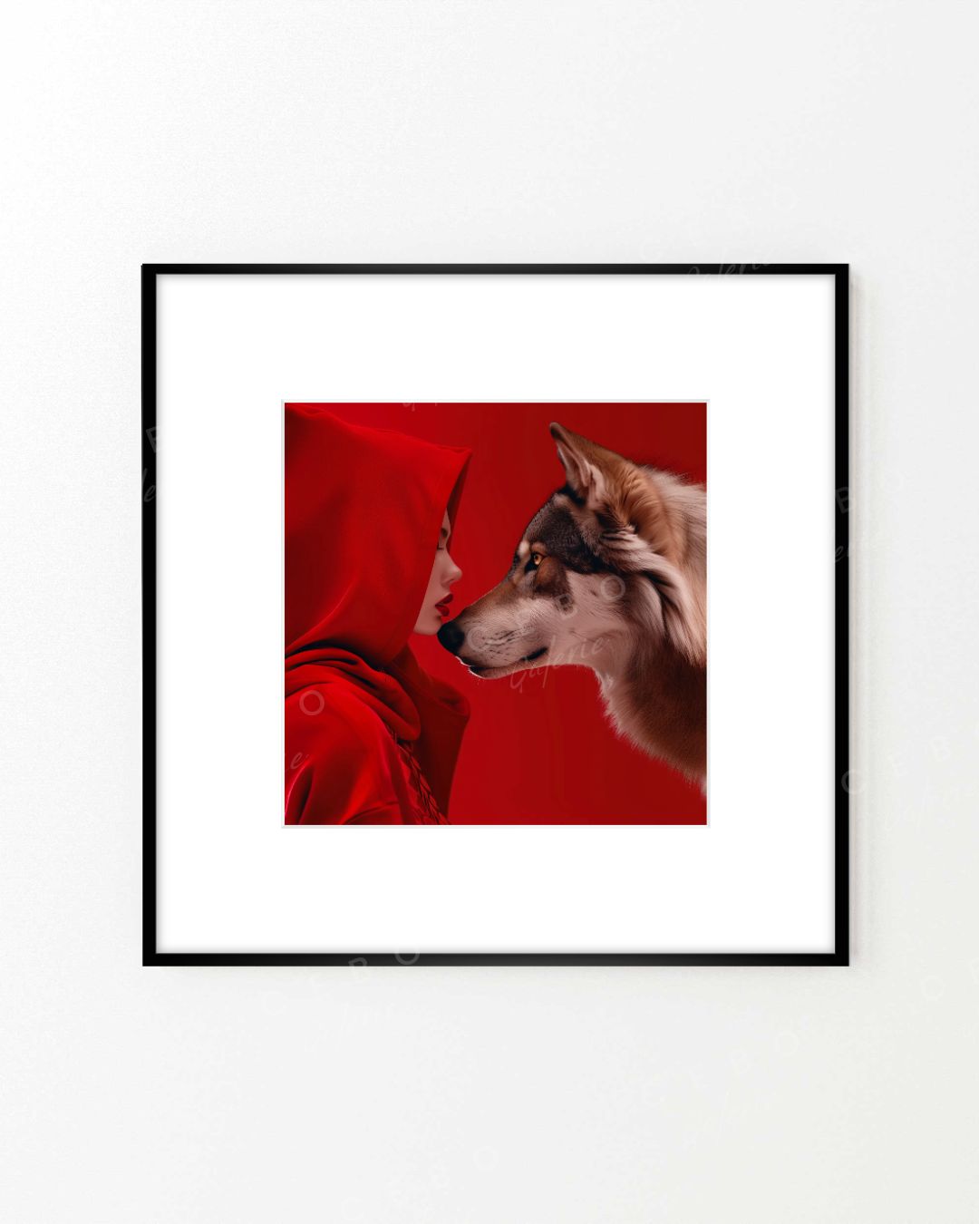 Cadre L’Énigme du Chaperon Rouge