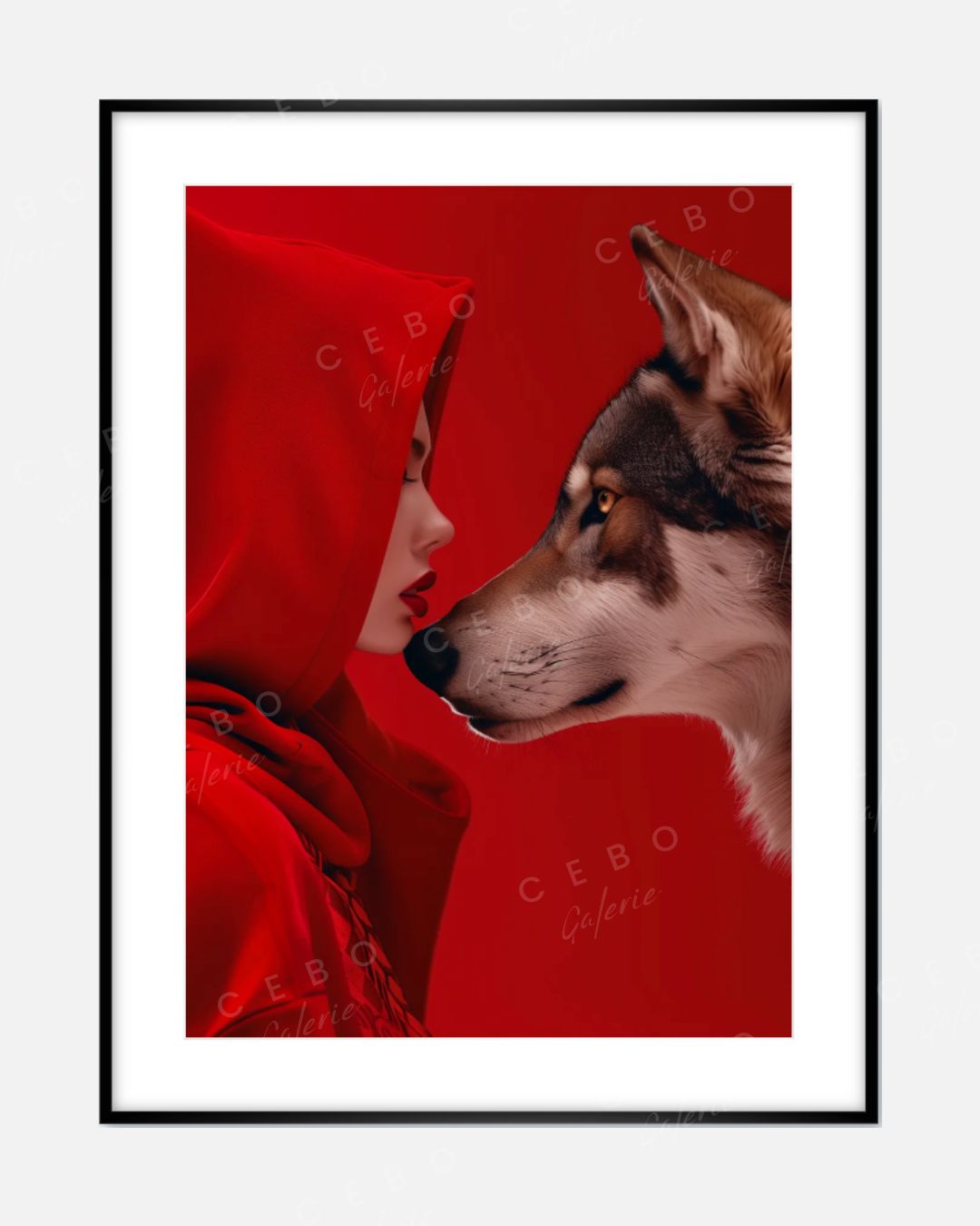 Cadre L’Énigme du Chaperon Rouge