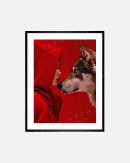 Cadre L’Énigme du Chaperon Rouge