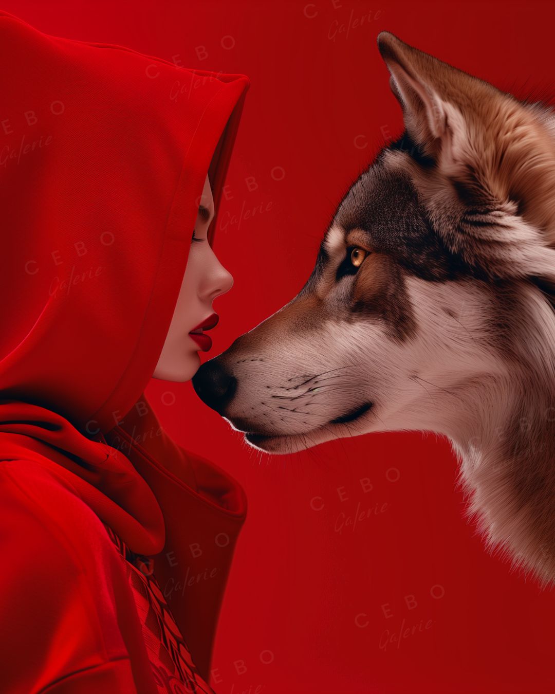 Cadre L’Énigme du Chaperon Rouge