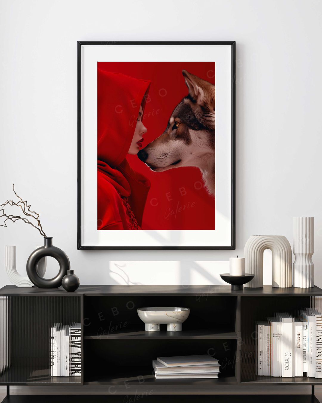 Cadre L’Énigme du Chaperon Rouge