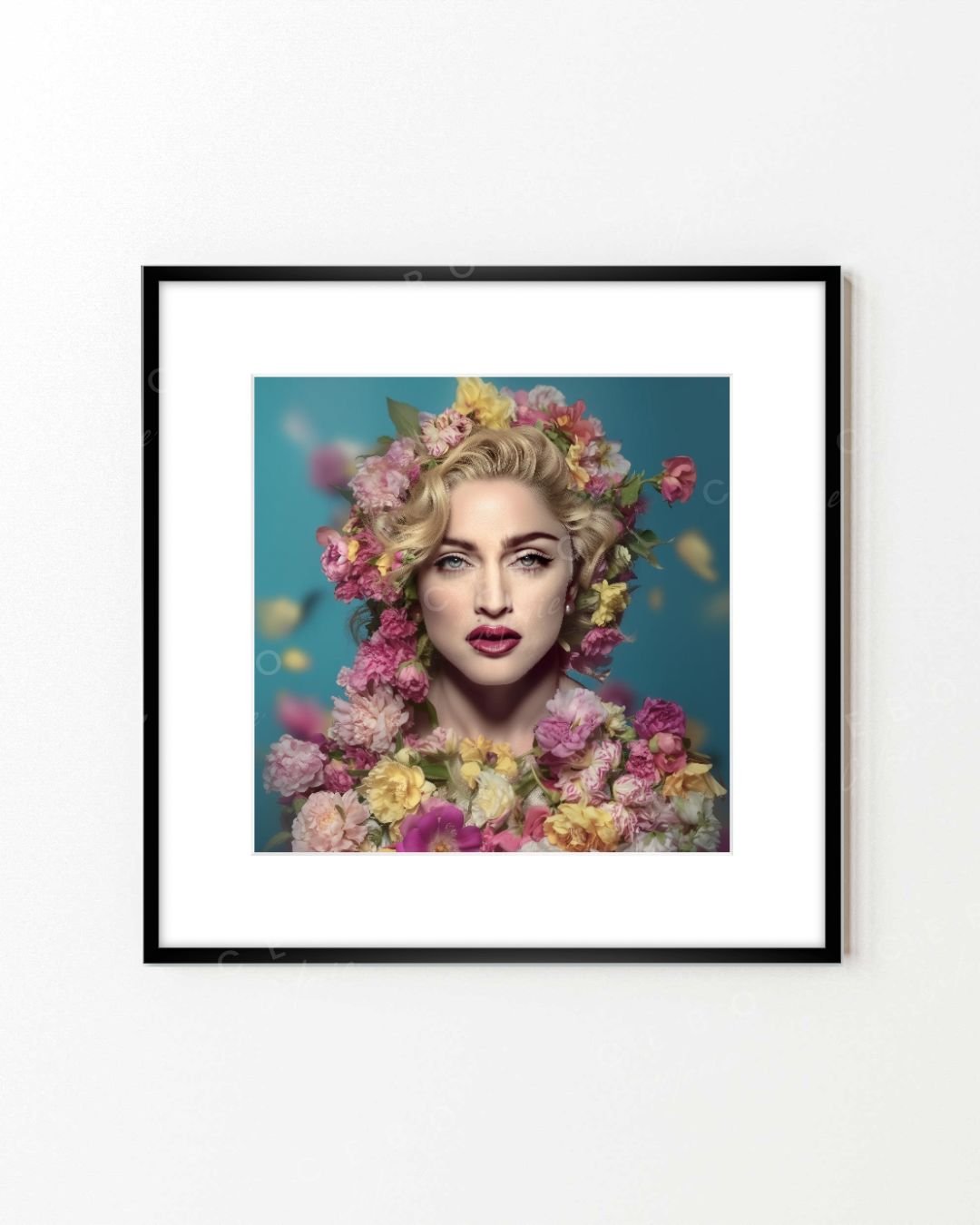 Cadre Fleurs de Madonna