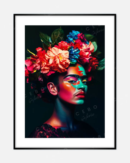 Cadre Frida Color