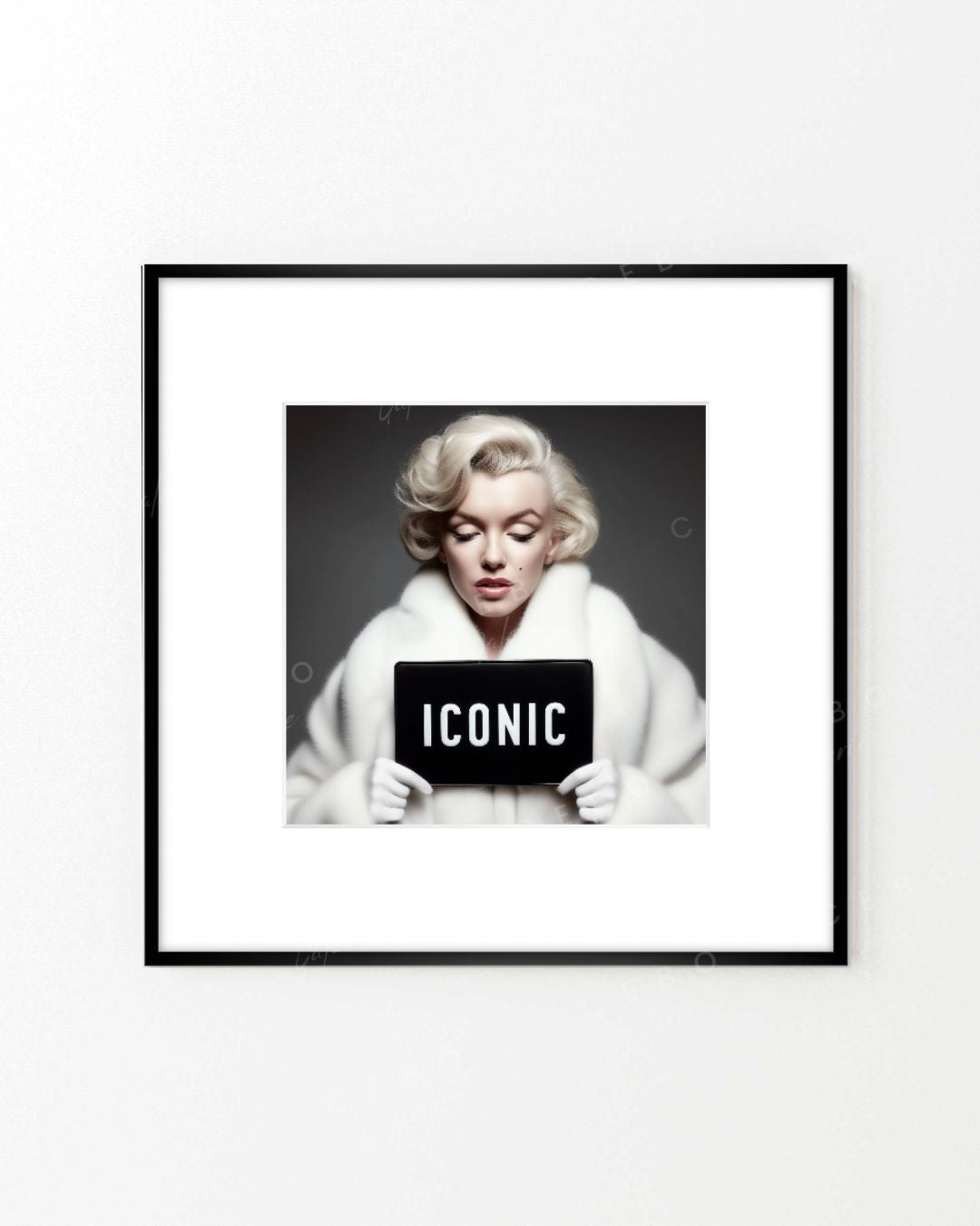 Gerahmter Kunstdruck „Iconic“