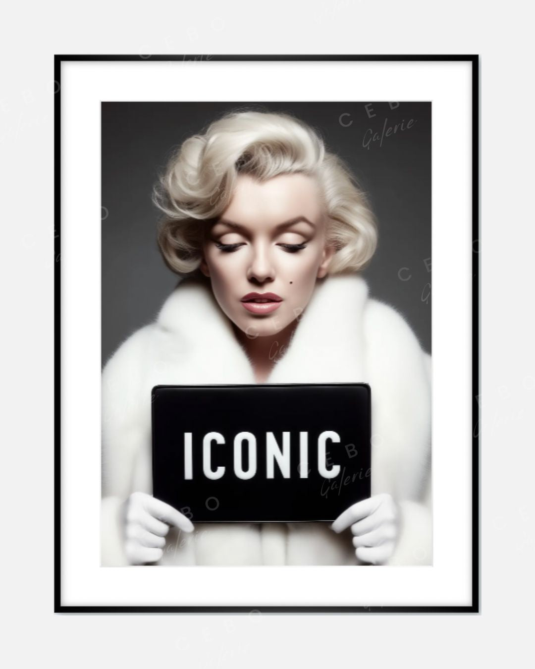 Gerahmter Kunstdruck „Iconic“