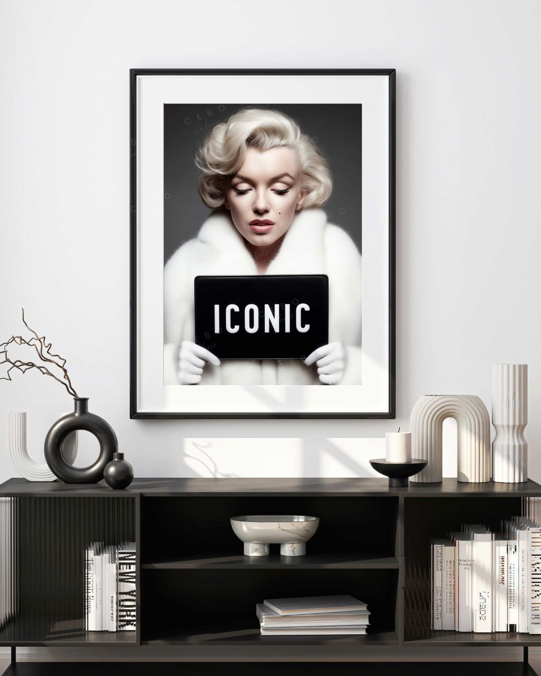 Gerahmter Kunstdruck „Iconic“