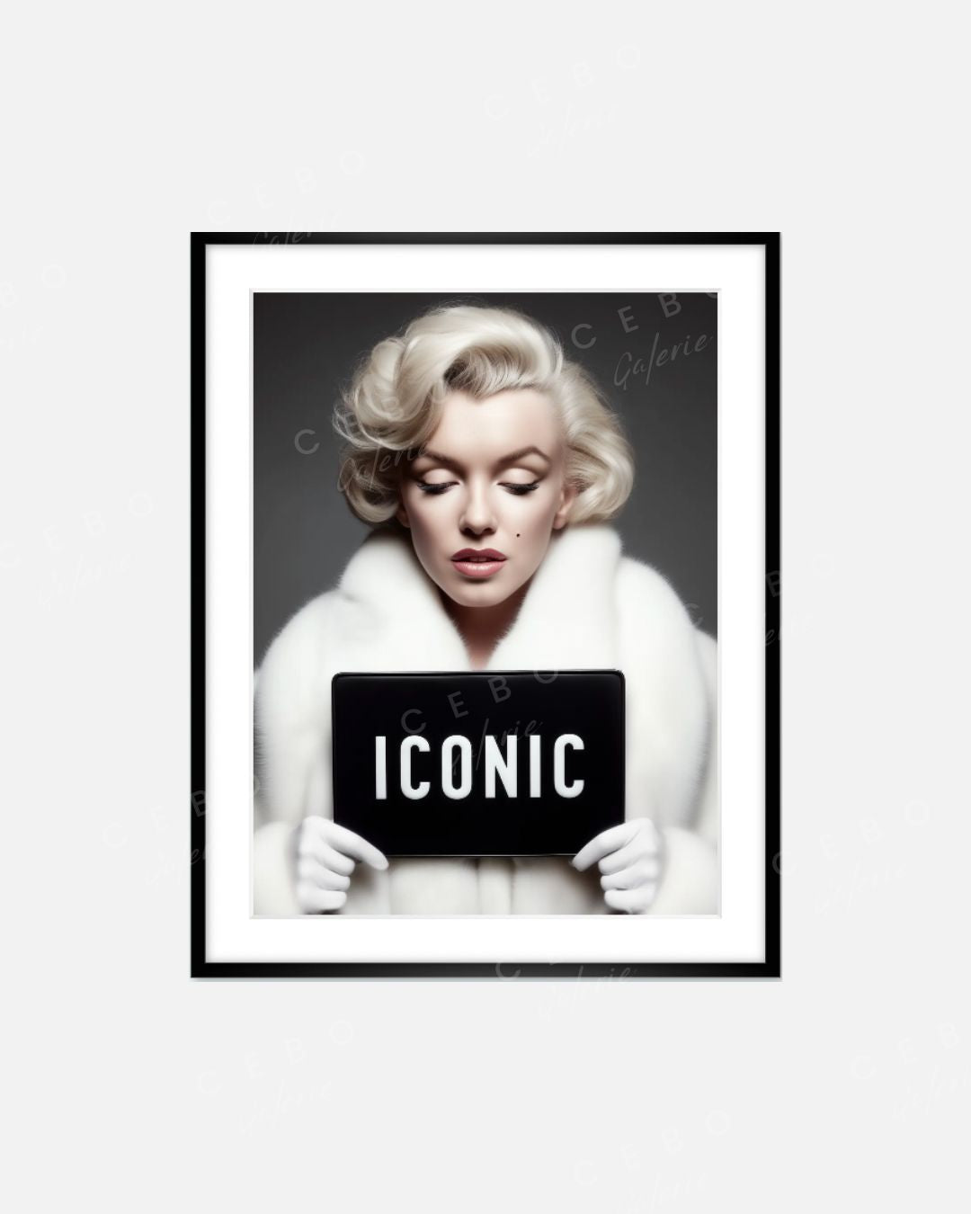 Gerahmter Kunstdruck „Iconic“