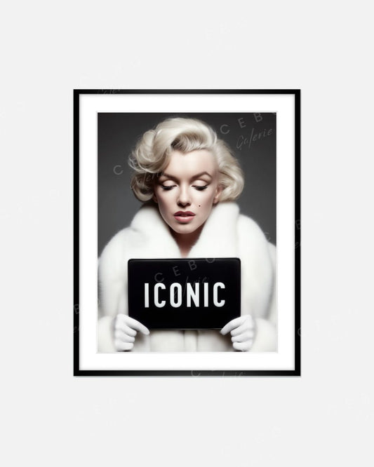 Gerahmter Kunstdruck „Iconic“