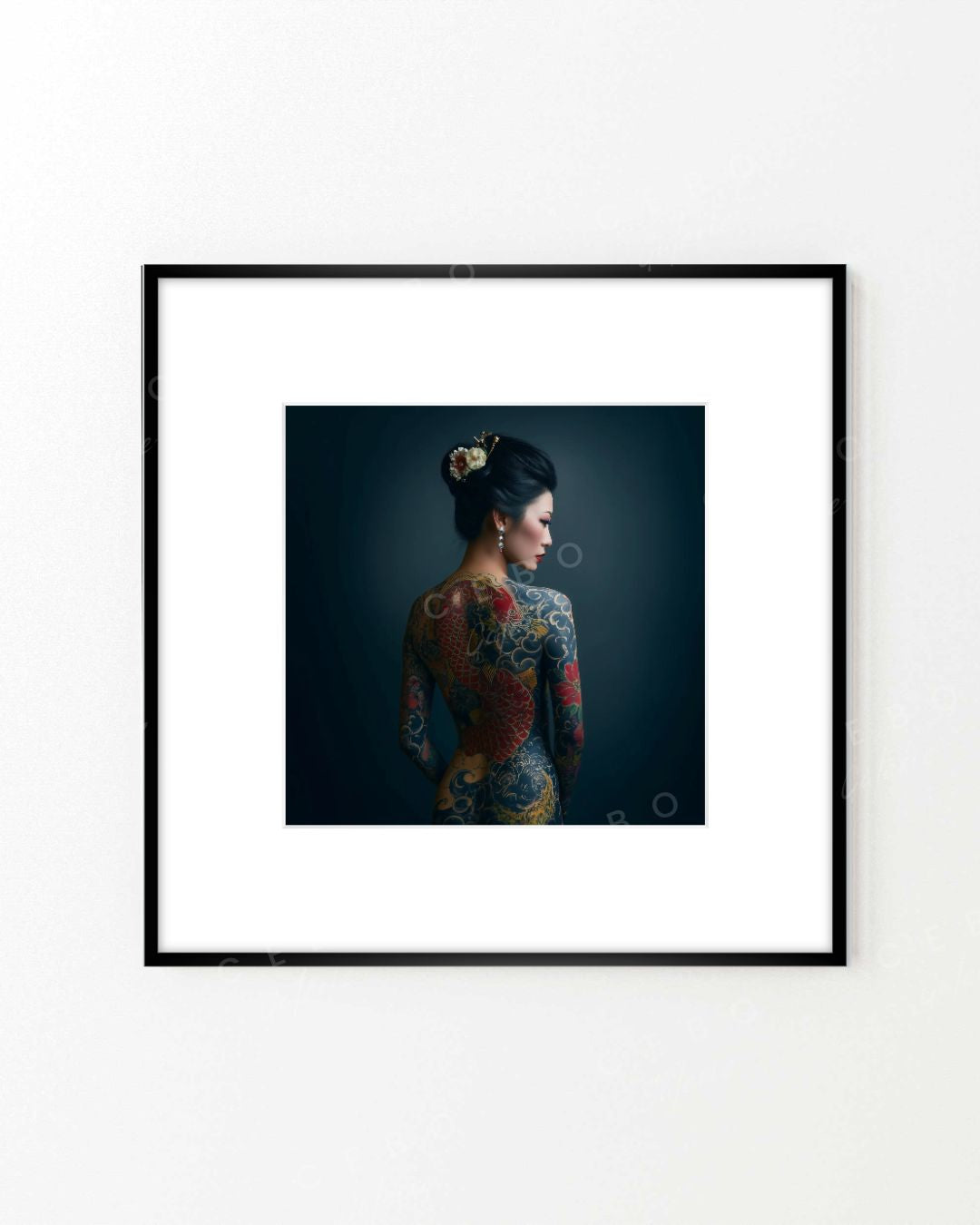 Cadre Mémoire d’une Geisha