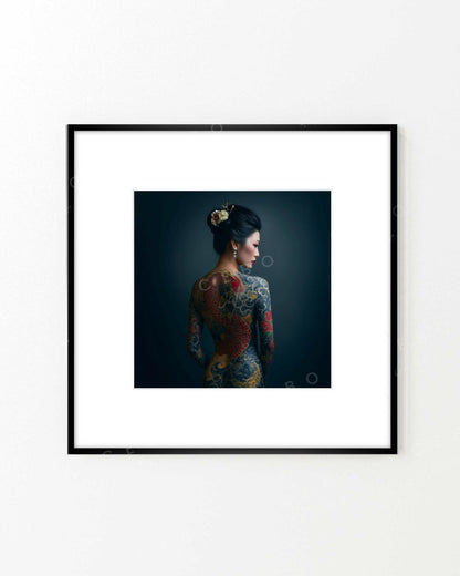 Cadre Mémoire d’une Geisha