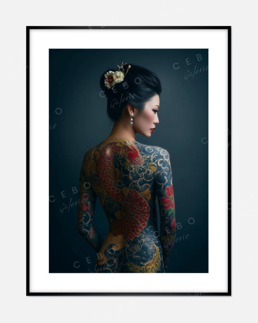 Cadre Mémoire d’une Geisha