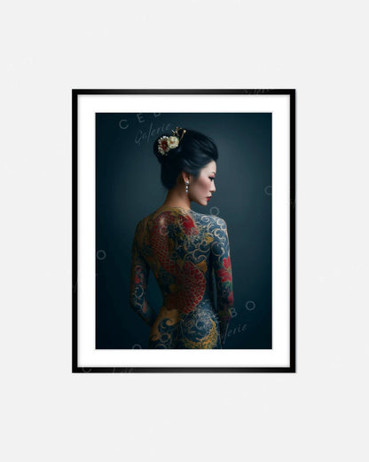 Cadre Mémoire d’une Geisha
