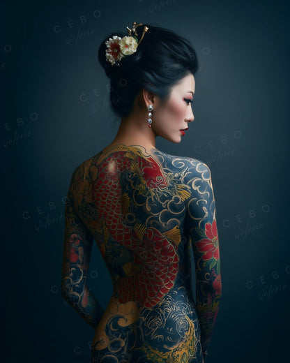 Cadre Mémoire d’une Geisha