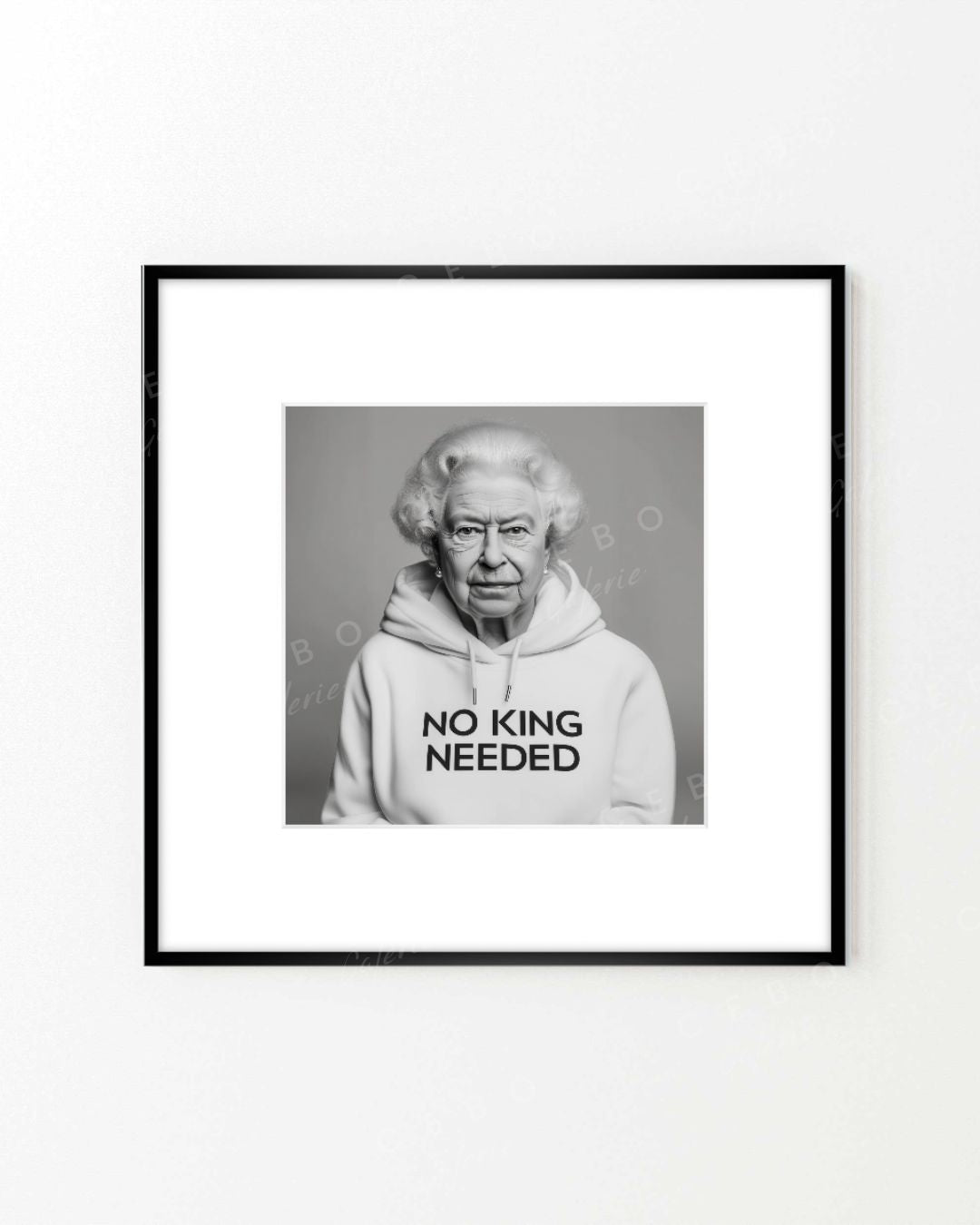 Frame ‘NO KING NEEDED’