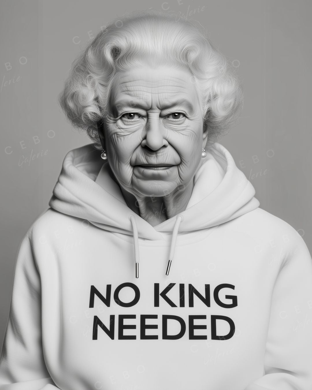 Frame ‘NO KING NEEDED’