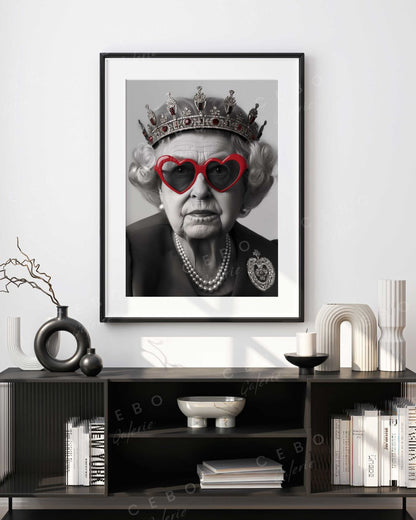 Cadre Reine de Cœur