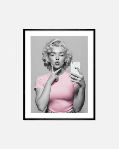Cadre Selfie Marilyn